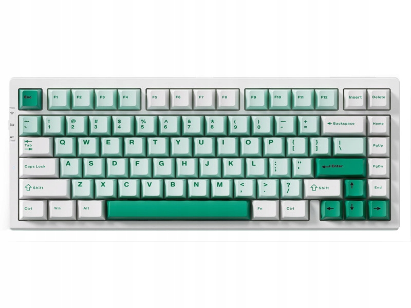Klawiatura Mchose G75 Pro Matcha Latte V2 Switch Biało-zielony