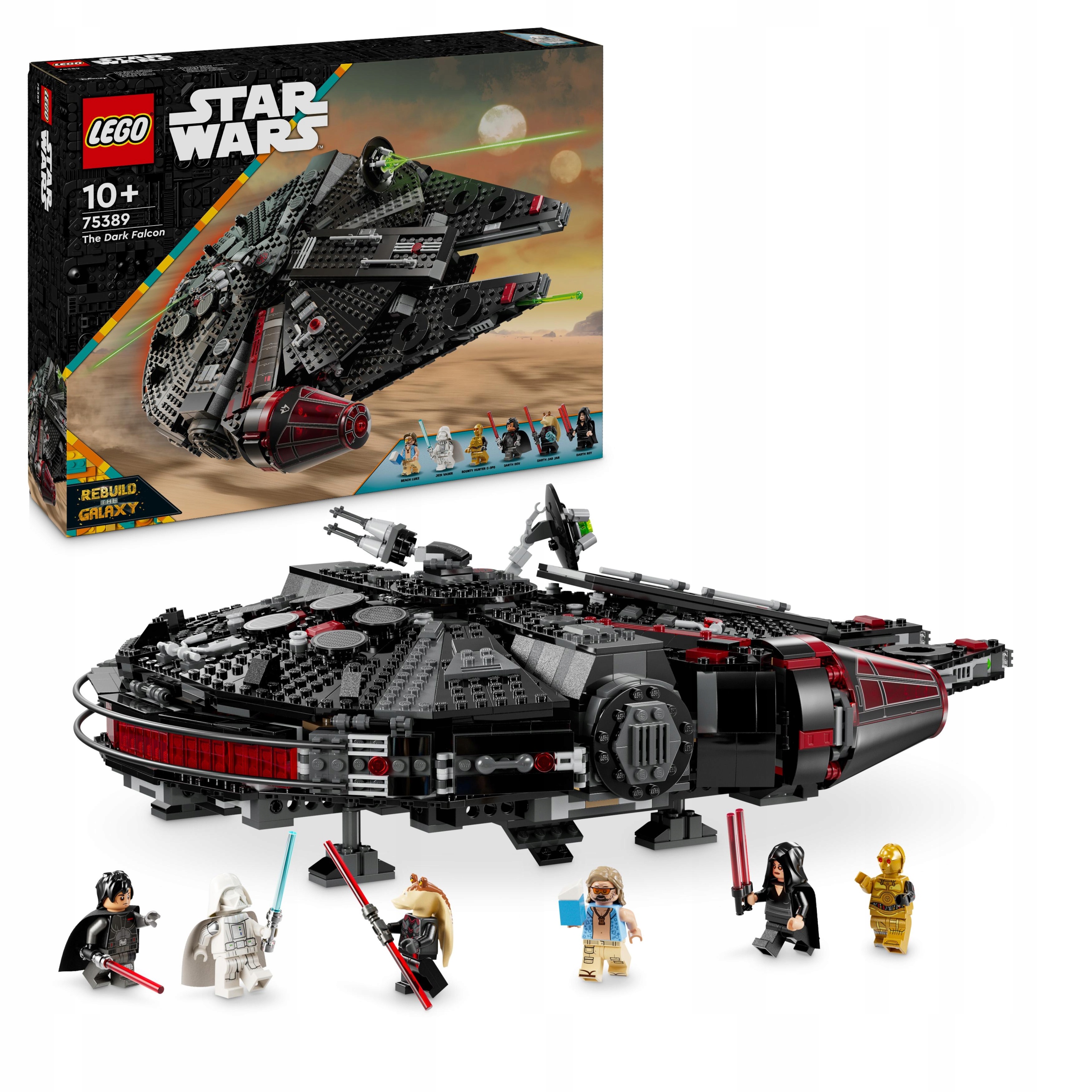 Lego Star Wars 75389 Hvězdné války 75389 Temný Falcon