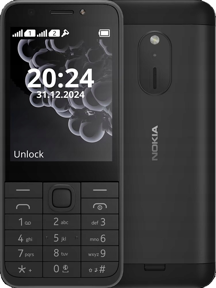 Мобильный телефон Nokia 230 8 МБ / 16 МБ 3G черный