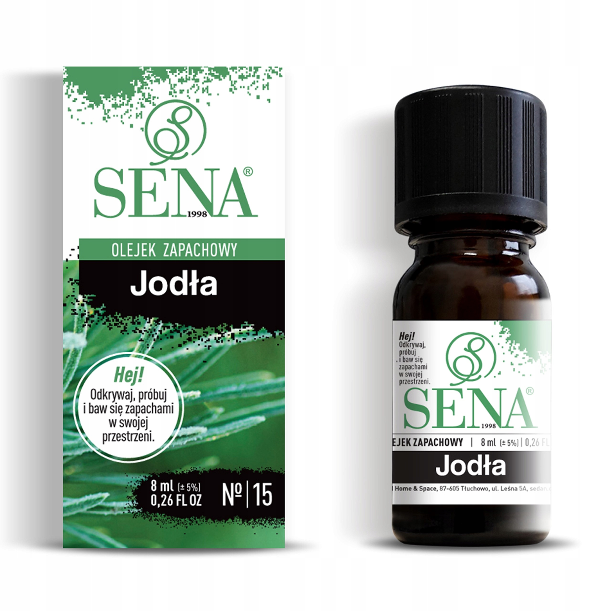 

Olejek zapachowy Sena 15 Jodła 8ml