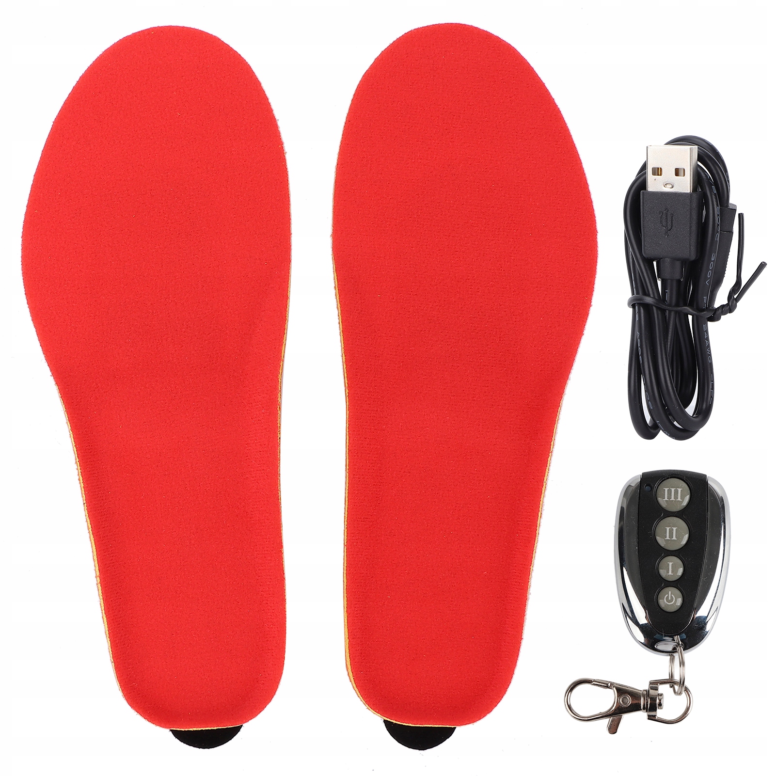 Vyhřívaná Usb Vložka Ohřívač Nohou S Dálkovým Ovládáním Vel. 41-46