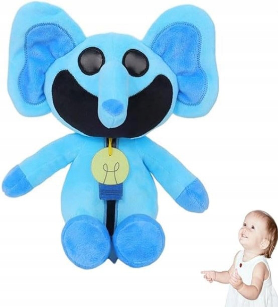 Smiling Critters Plush Toys Hopscotch CatNap 8 SZT ZESTAW MASKOTKA SMILLING Płeć unisex