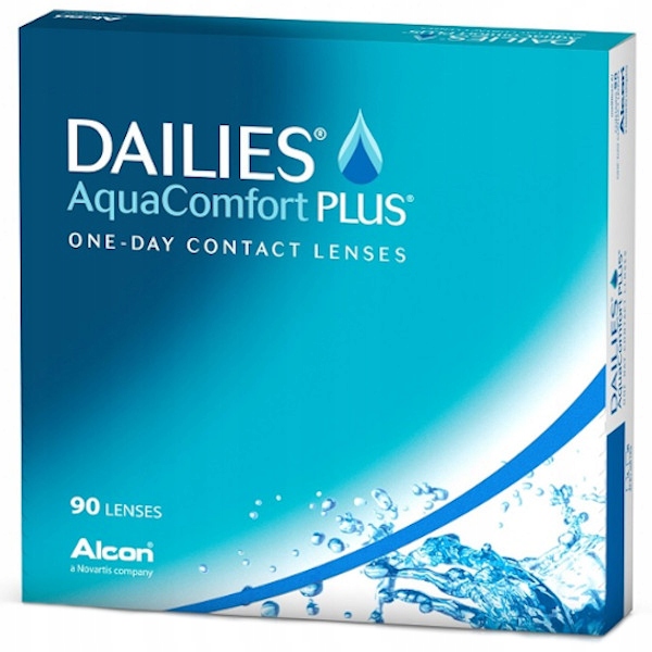 

Dailies AquaComfort Plus 90 moc -3,75 Bc 8,7