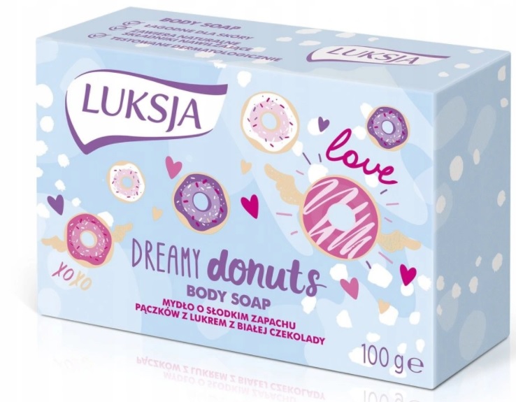

Luksja Mydło w Kostce Dreamy Donuts 100g 7645