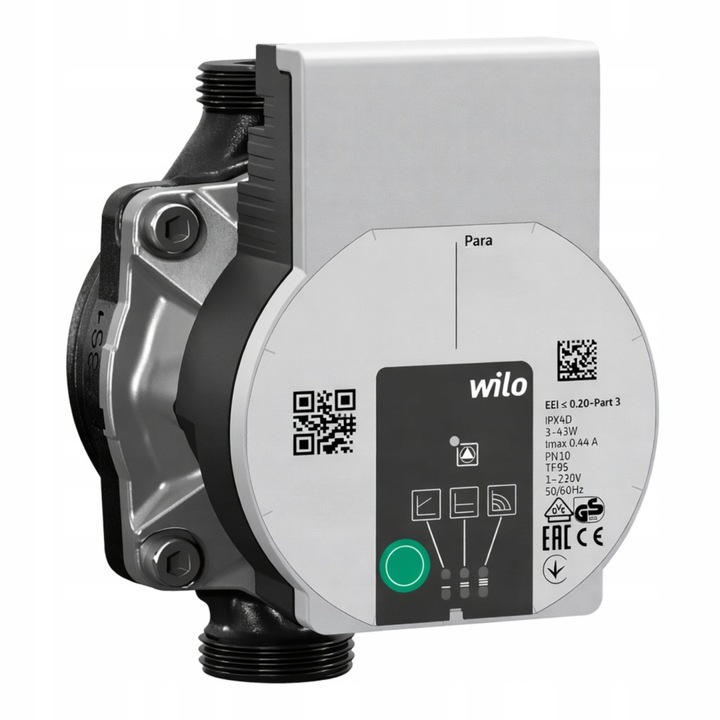 Obehová Pumpa Do Kotla, Rozdeľovača Co Wilo Pár 15/6 43 Krátka