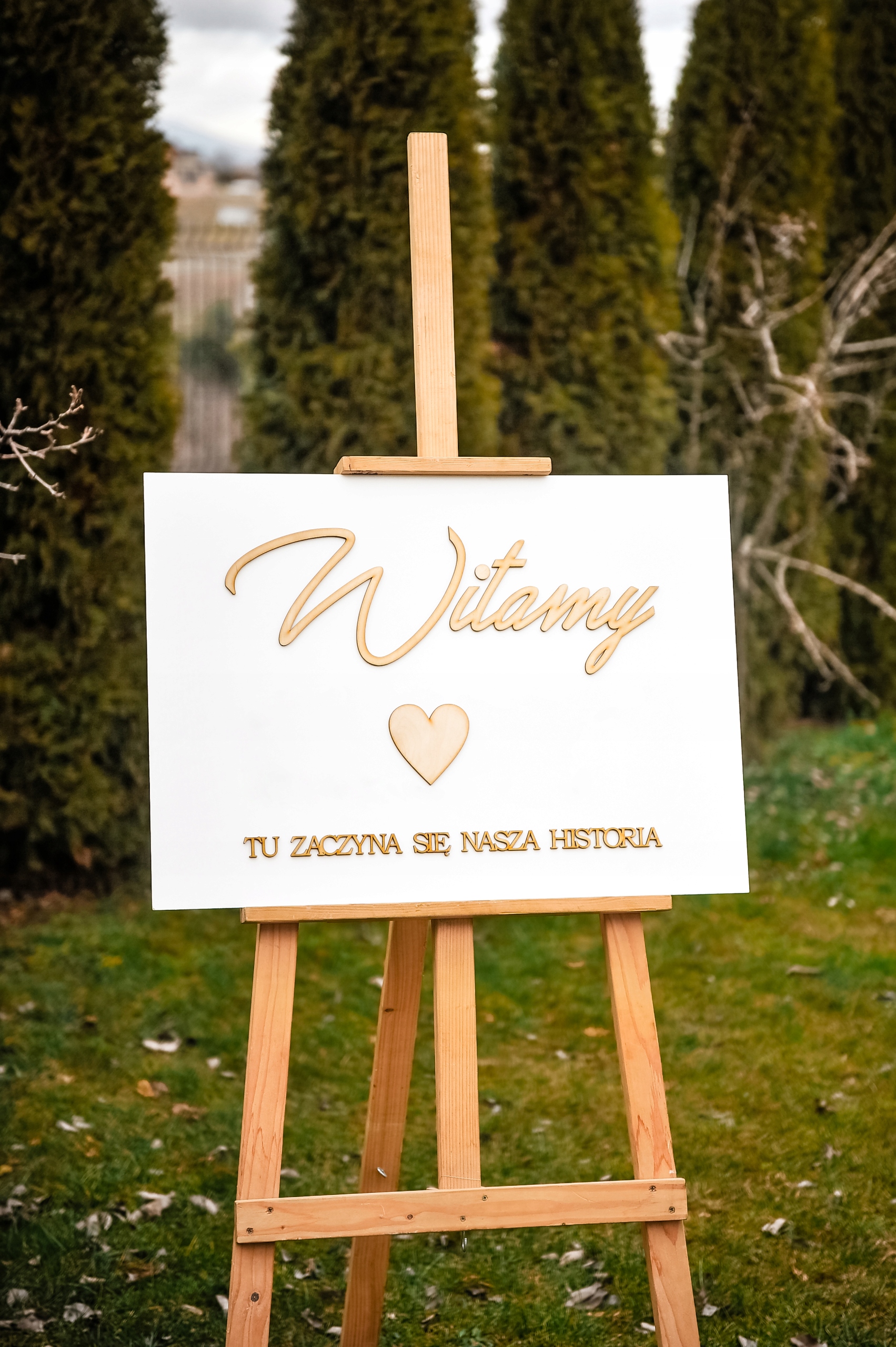 Plansza tablica na powitanie Gości Ślub Wesele TAB-1DS Kolor dominujący wielokolorowy