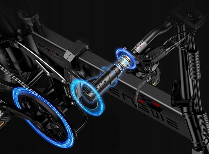 E-bike ENGWE ENGINE X 250W 13AH 48V 25KM/H 100KM 20'' red Materiał ramy aluminium