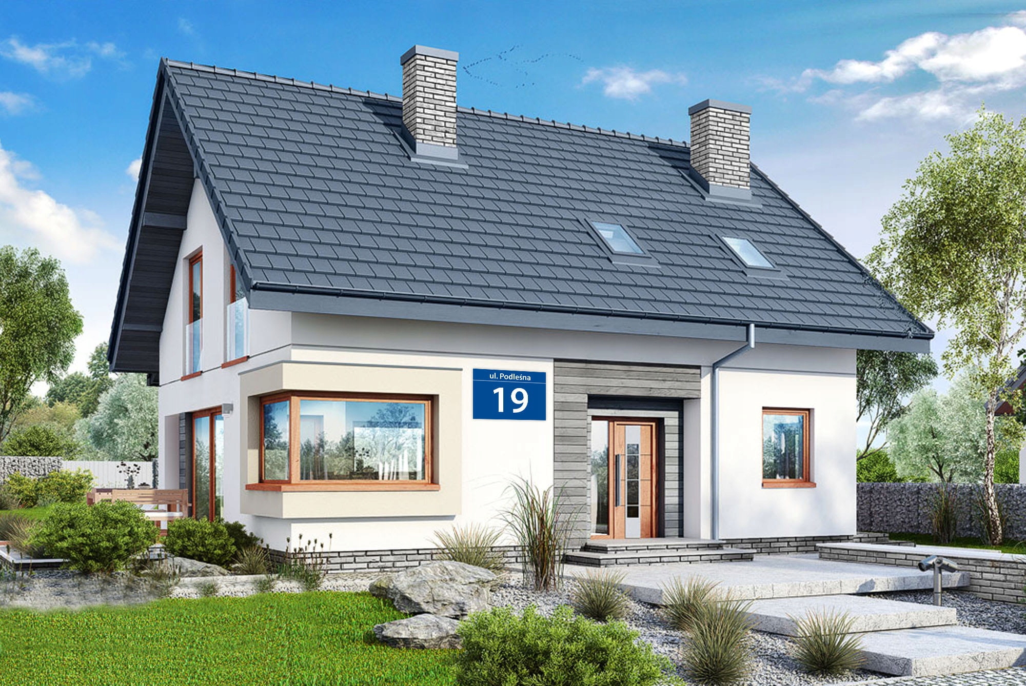 Tablica adresowa z numerem domu 40 x 30 cm Kod producenta tablica adresowa