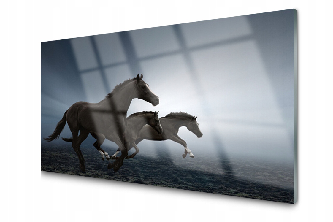 

Panel szklany dekor Konie Zwierzęta 140x70