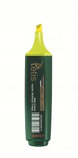 

Zakreślacz Żółty Końcówka Ścięta KW015-Y Tetis