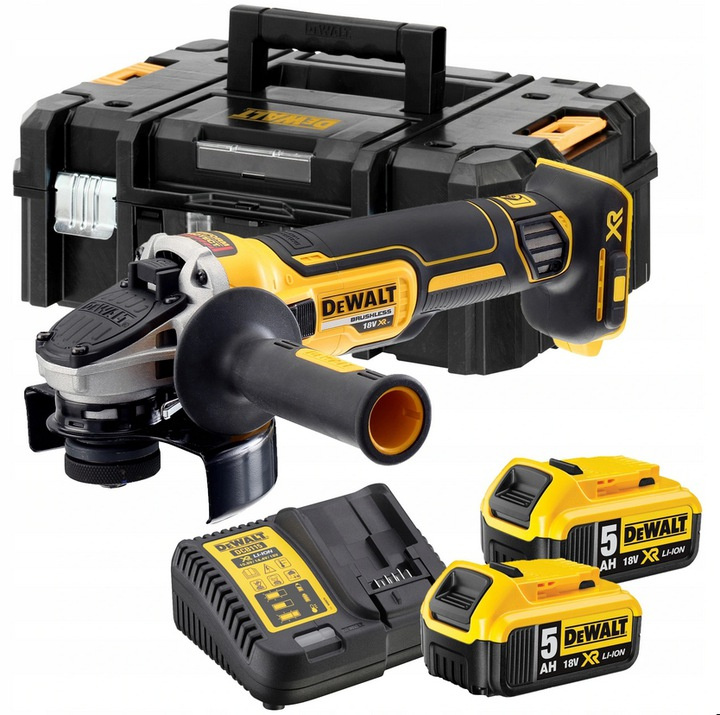 Dewalt DCG405P2 szlifierka kątowa 18V 2x5Ah