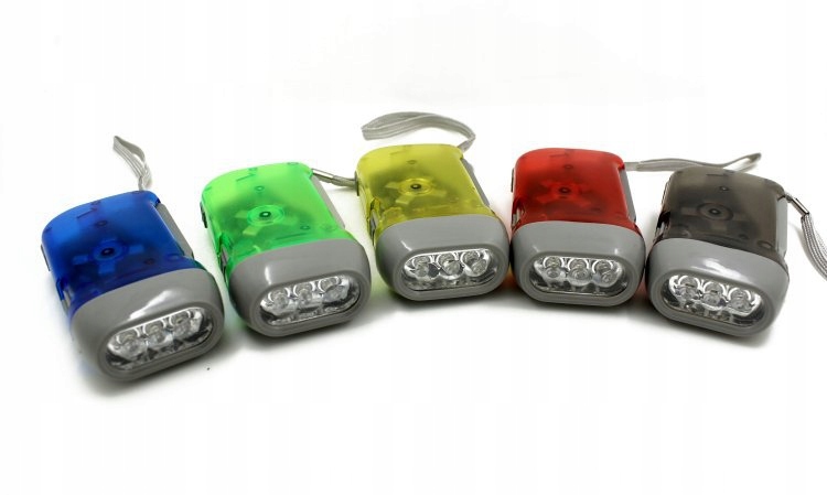 LATARKA 3 LED KIESZONKOWA ŁADOWANA DYNAMO Kod producenta SDSOGO