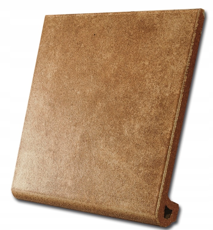 Brązowa stopnica GRES DE ARAGON MYTHO TIERRA 32,5x 32,8