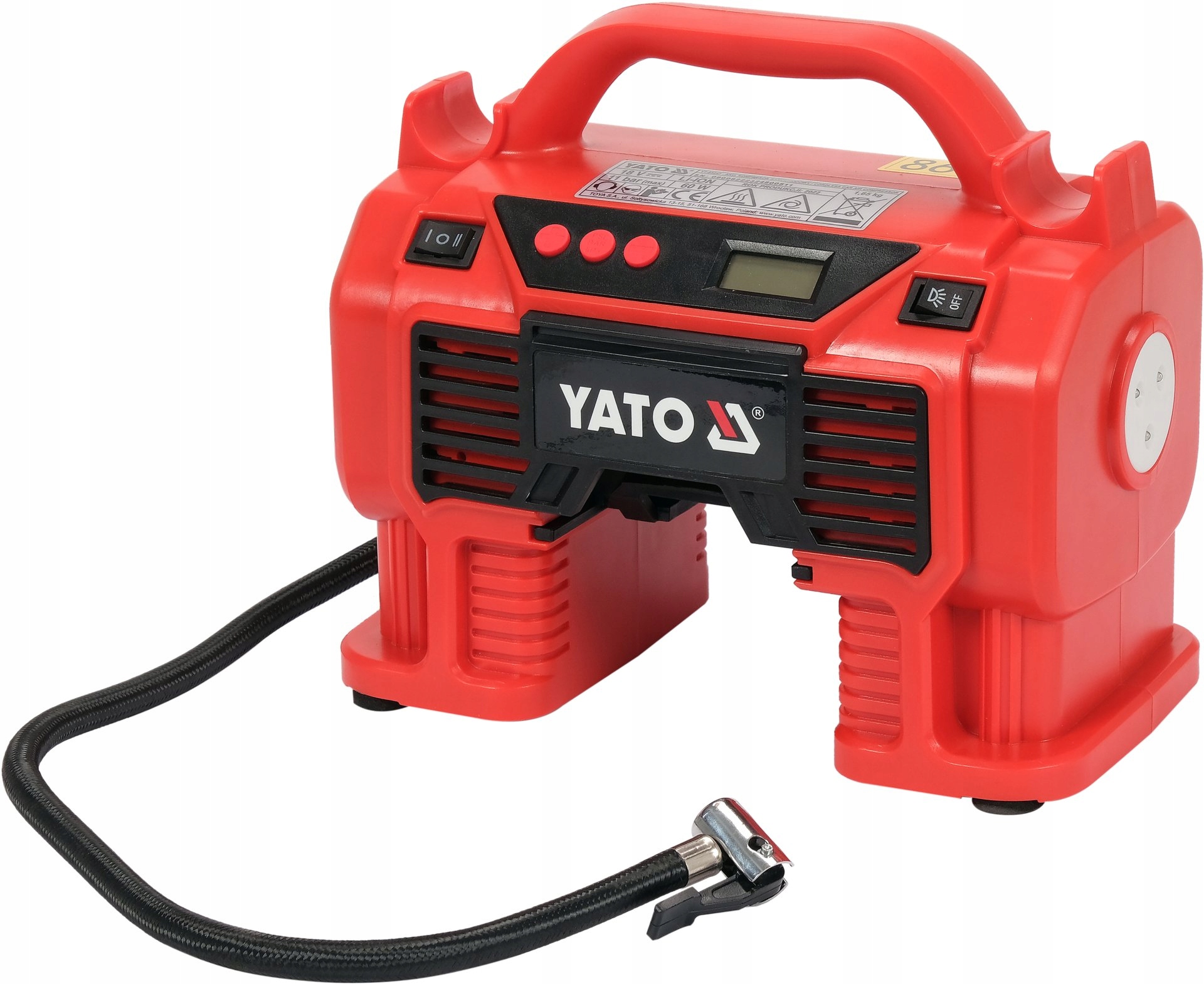 18V Akumulátorový Kompresor 11 Bar Body Yato YT-23248