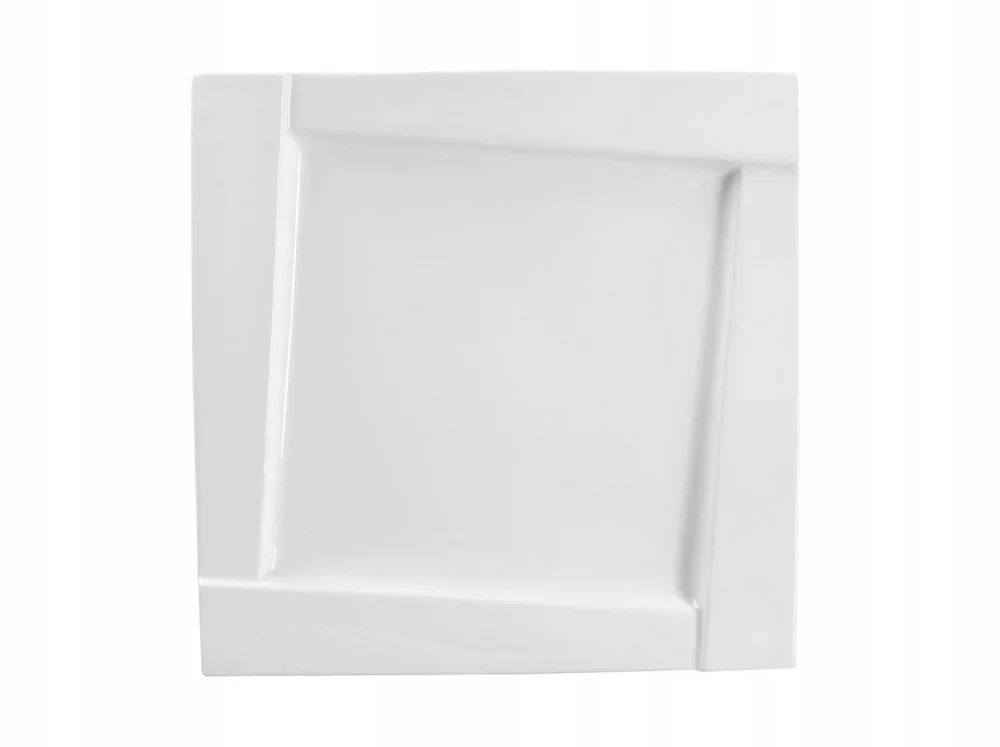 

Talerz porcel. deserowy kwadratowy 16,5cm Kubiko