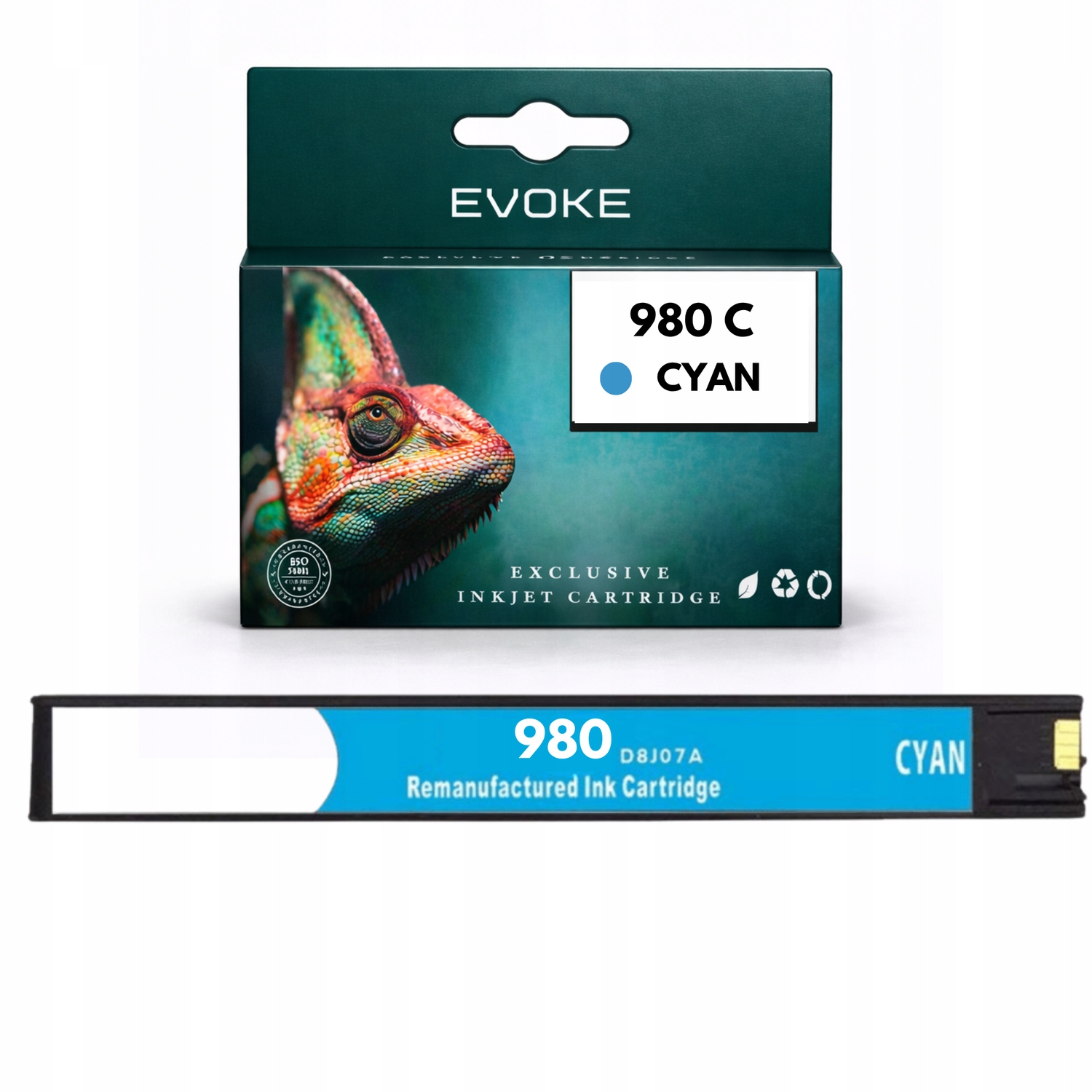 Inkoust pro tiskárnu Hp 980 C cyan D8J07A Oj Enterprise X555 Mfp X585