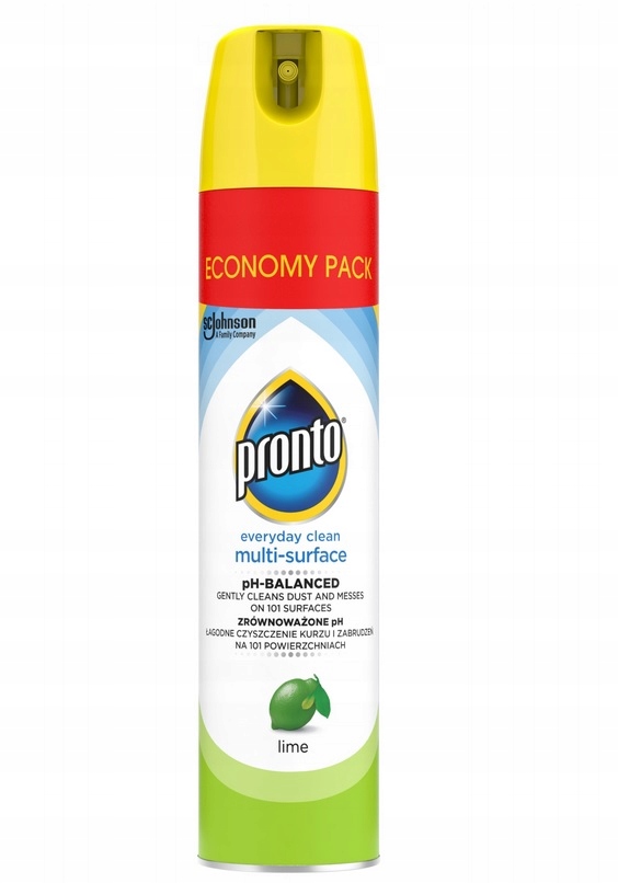 

Pronto Spray pianka przeciw kurzowi Lime 300ml