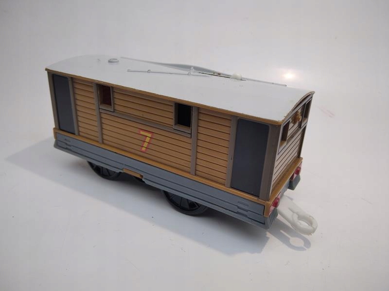 TrackMaster Mattel CIUCHCIA Z napędem Toby Tobik Materiał metal plastik