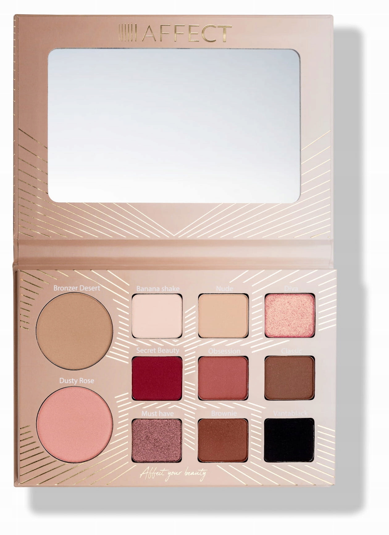 Affect Secret Beauty Paleta Na Makeupubky Karolina Matraszek