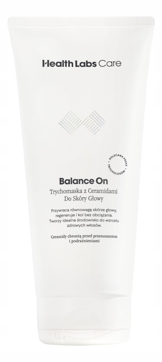 HealthLabs Balance On trychomaska s ceramidy pro pokožku hlavy 200 Ml
