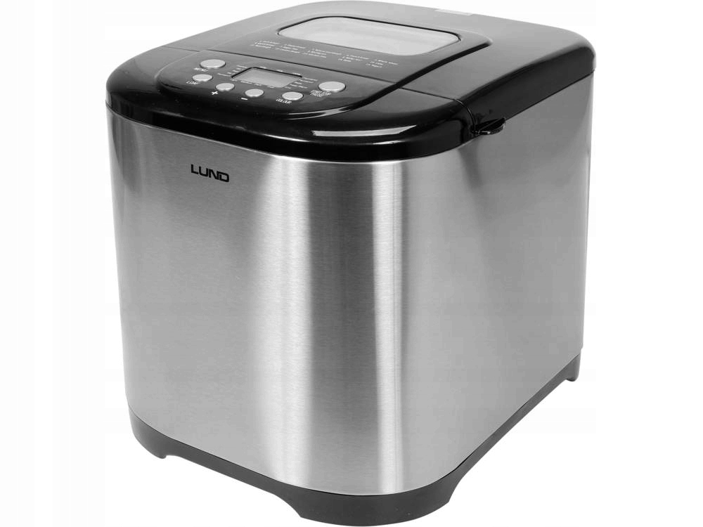 WYPIEKACZ DO CHLEBA 650 W 15 PROGRAMÓW LUND Materiał obudowy metal