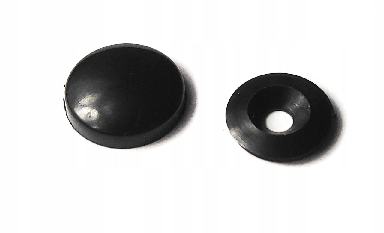 

Rozeta 13mm Zaślepki na wkręty 100szt Czarny