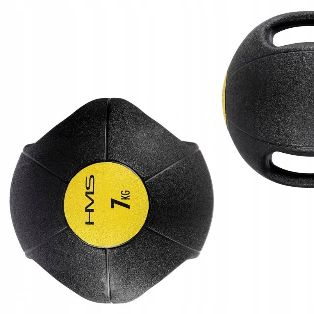 Tréninkový medicinbal pro silové cvičení fitness 7 kg Hms NKU07