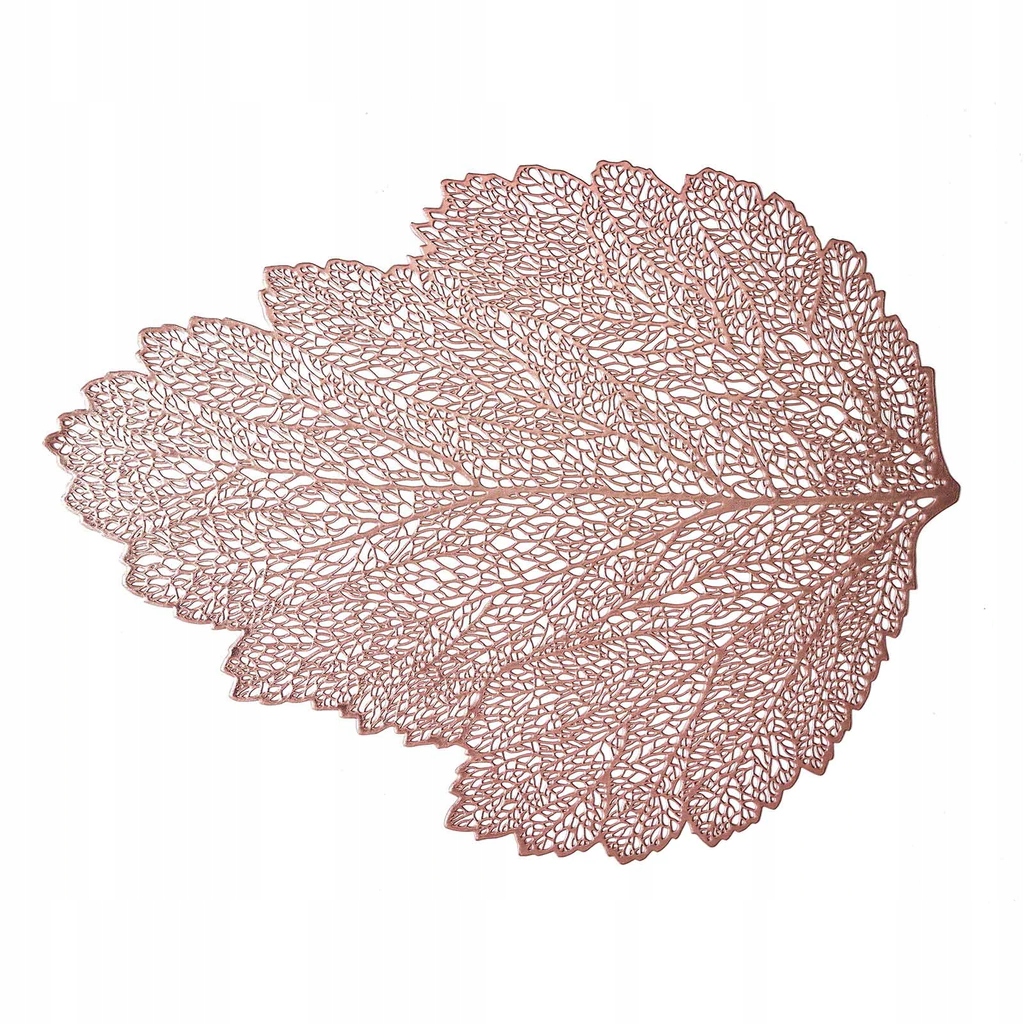 

Podkładka Pod Talerz Mata Stołowa Liść Rose Gold