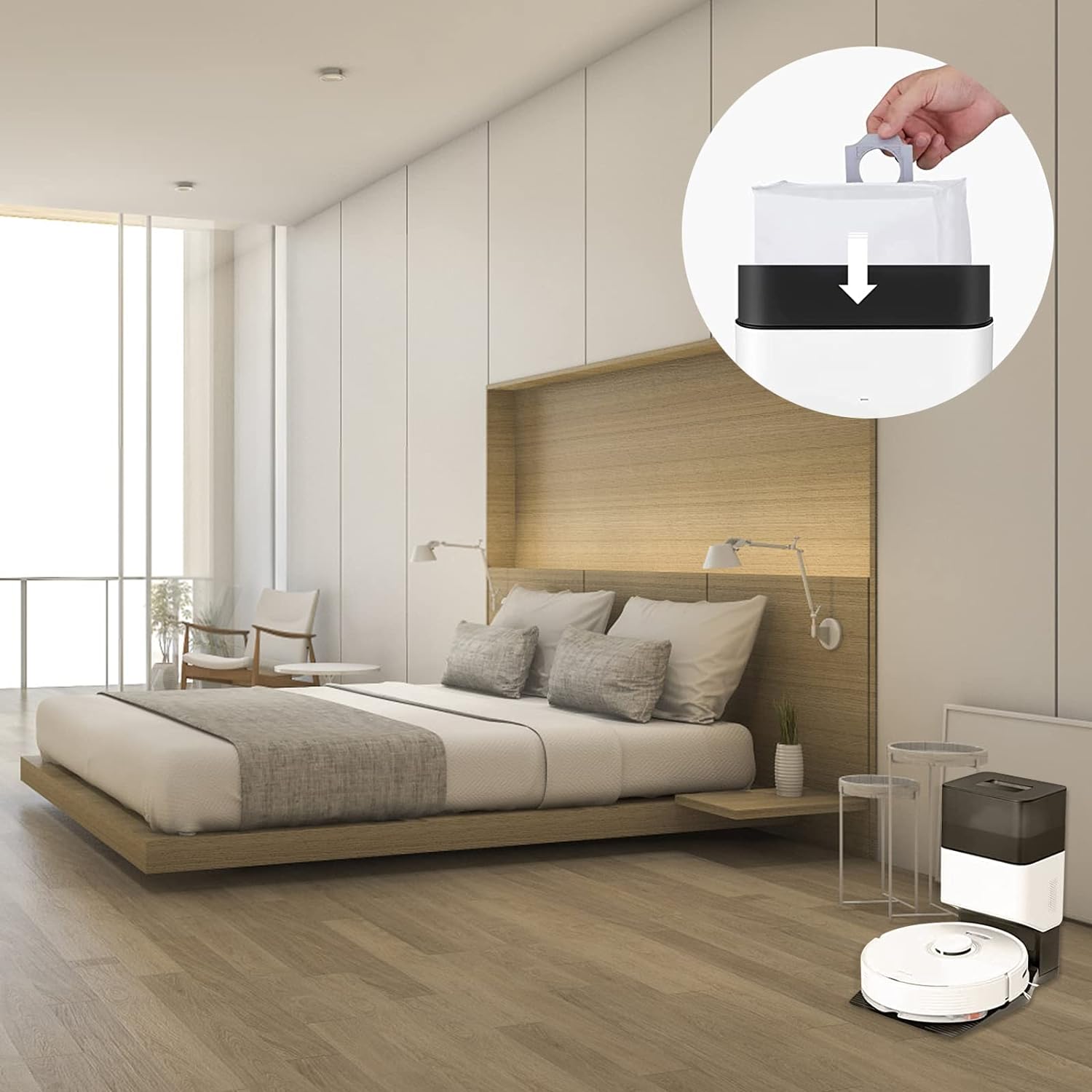 8x WORKI NA BRUD KURZ DO STACJI XIAOMI ROBOROCK Q5+ Q7+ MAX+ S7 MaxV Ultra Model Zestaw