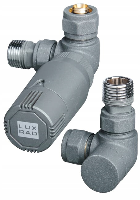 Termostatická sada Axiálně univerzální Luxrad grafit str.