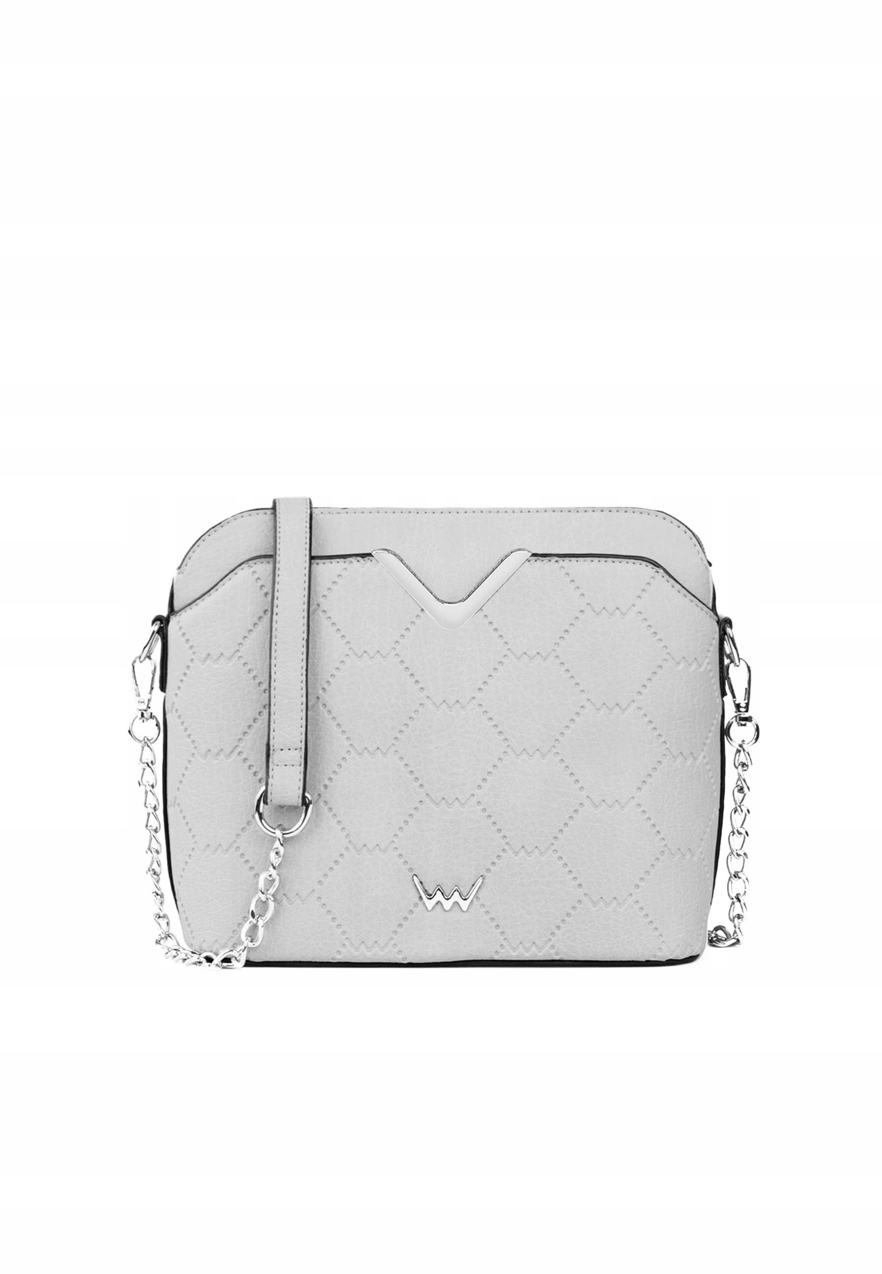 Dámská crossbody kabelka Vuch Fossy Grey šedá 24 x 20 x 10,5 cm
