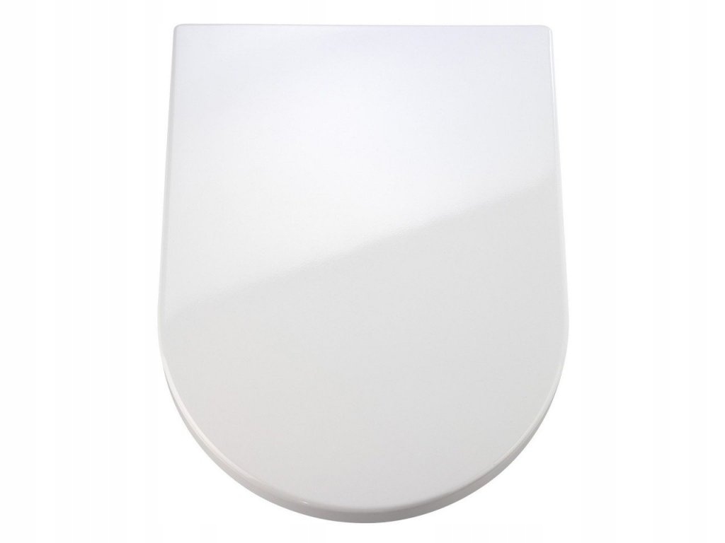 Wc doštička z duroplastu v bielej farbe PALMA,12,5x20,5 cm, Wenko