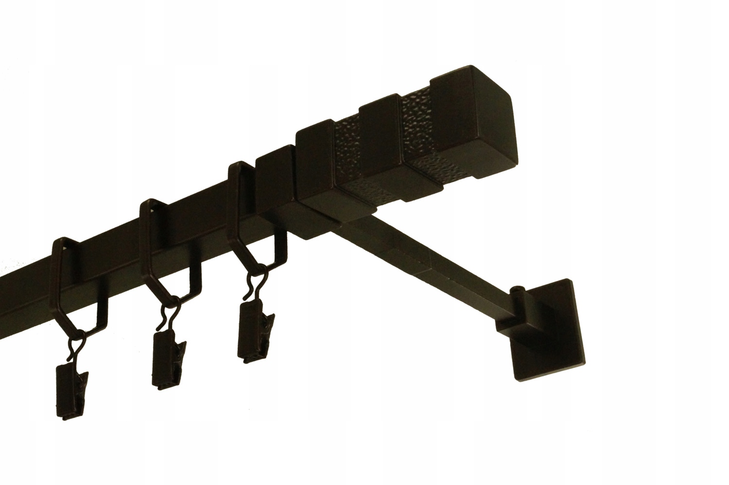 

Karnisz Metalowy Kwadro Pojedynczy 20 mm 280 cm