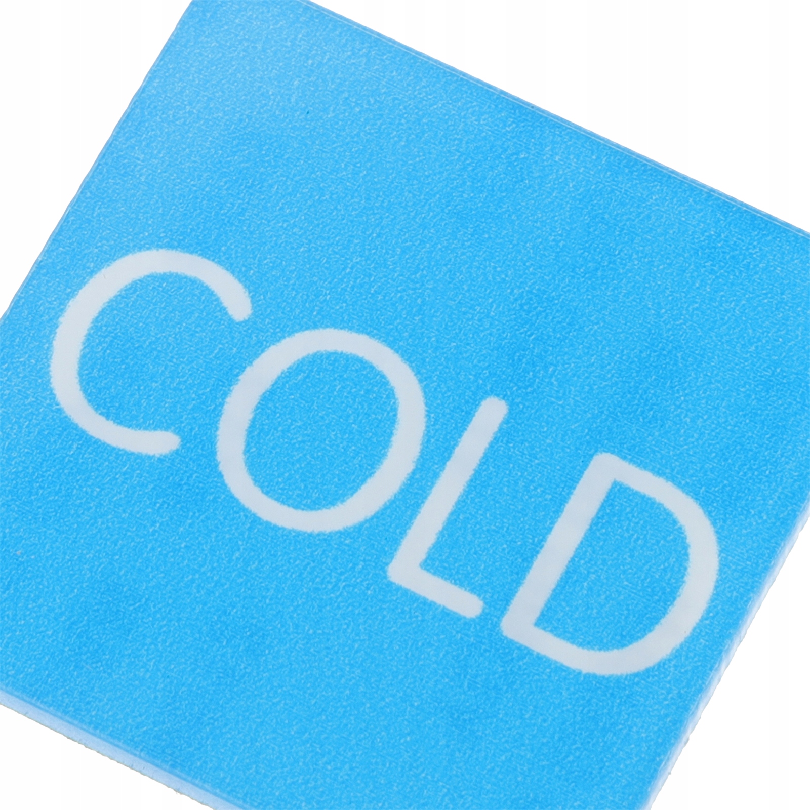 NAKLEJKA ZNAK GORĄCEJ WODY I ZNAK ZIMNEJ WODY Moc 1 W