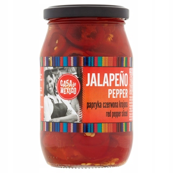 

CdM Papryka jalapeno czerwona krojona 340g