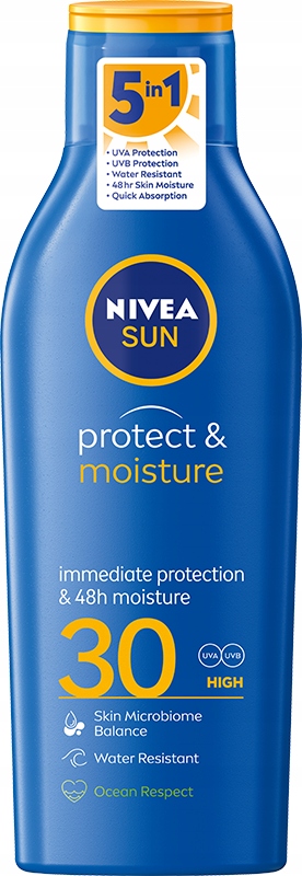 

Wodoodporny balsam do opalania Nivea Sun Spf 30