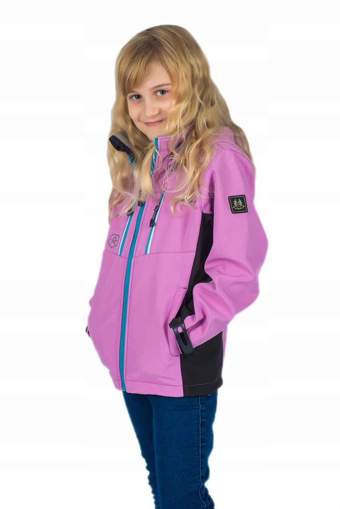 WYPRZEDAŻ Kurtka dziecięca softshell roz. 128-134