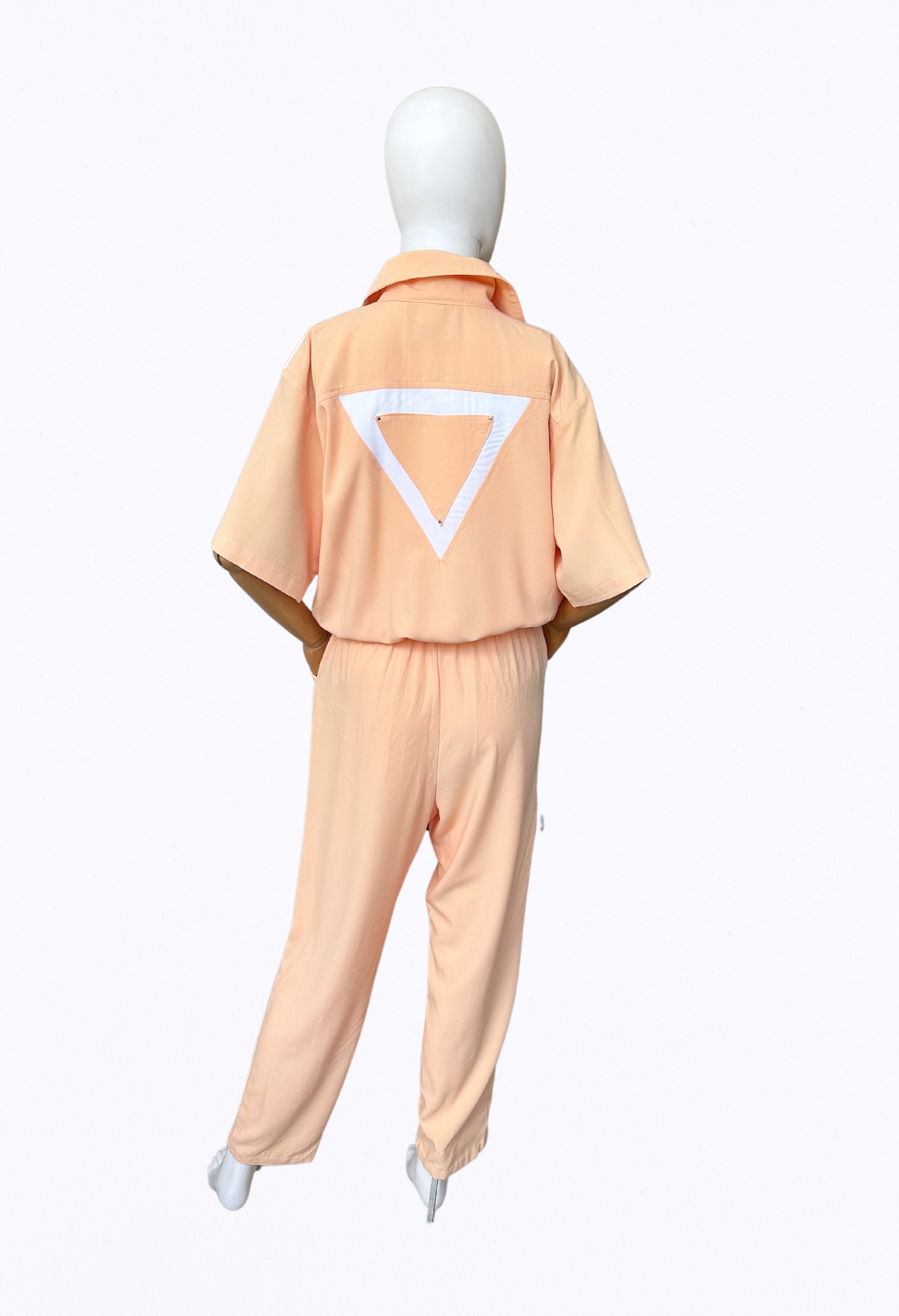 Kombinezon vintage wyszywany lata 80-te nity 80's Kolor wielokolorowy