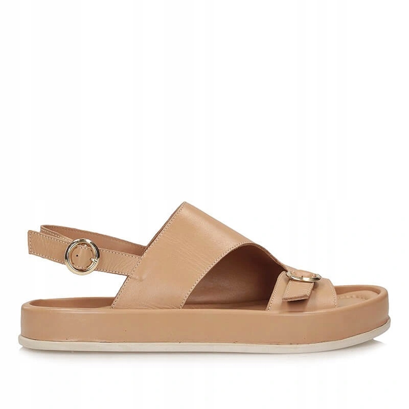 Dámské sandály Boccato 0436.24.02184 2057 Camel béžové s přezkou