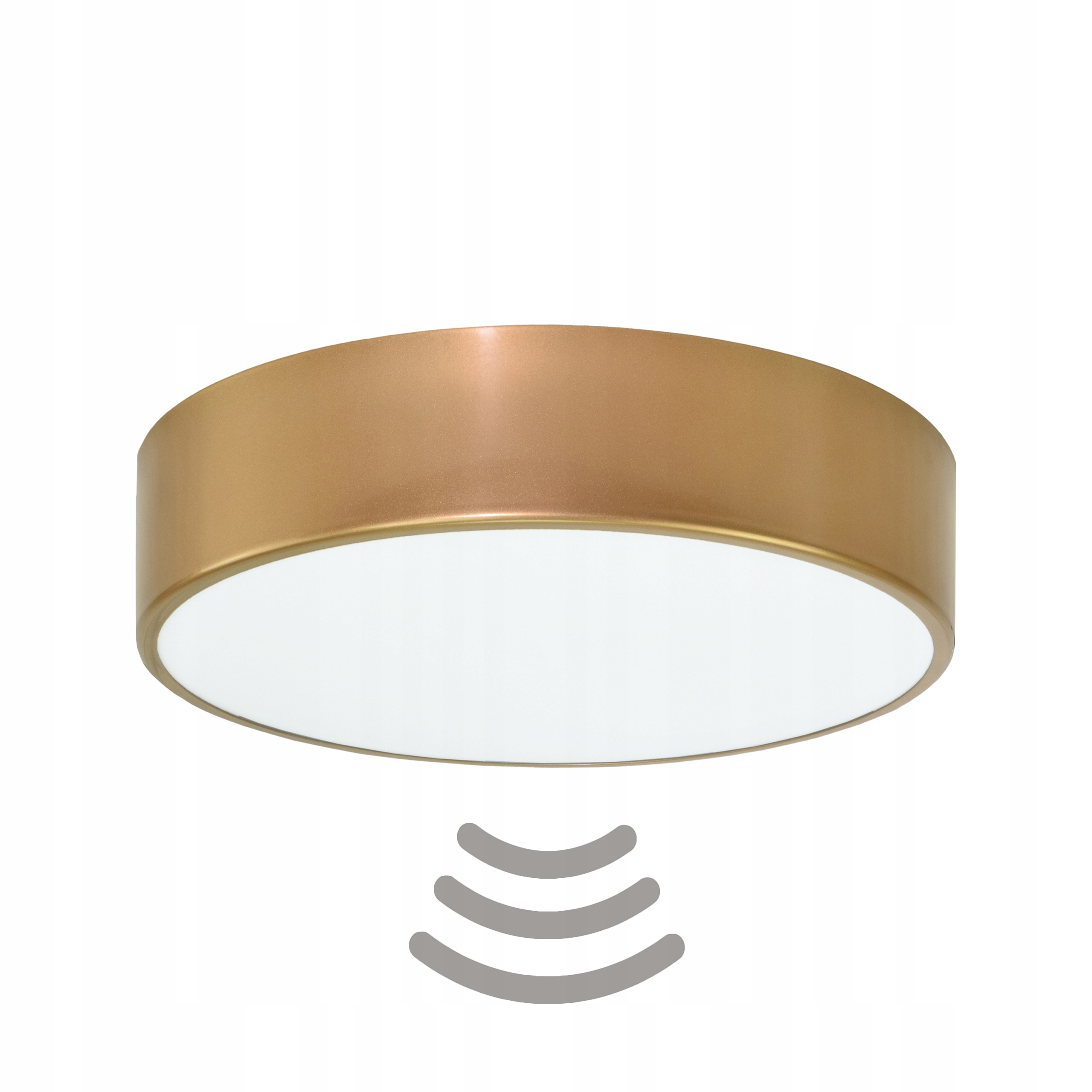 

Lampa sufitowa Plafon Cleo 300 Złoty Czujnik Ruchu