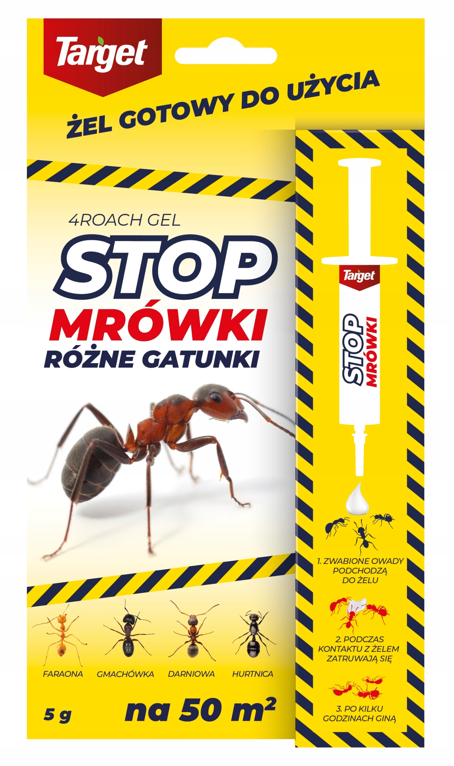 4roach żel zwalczający mrówki 5 g Target