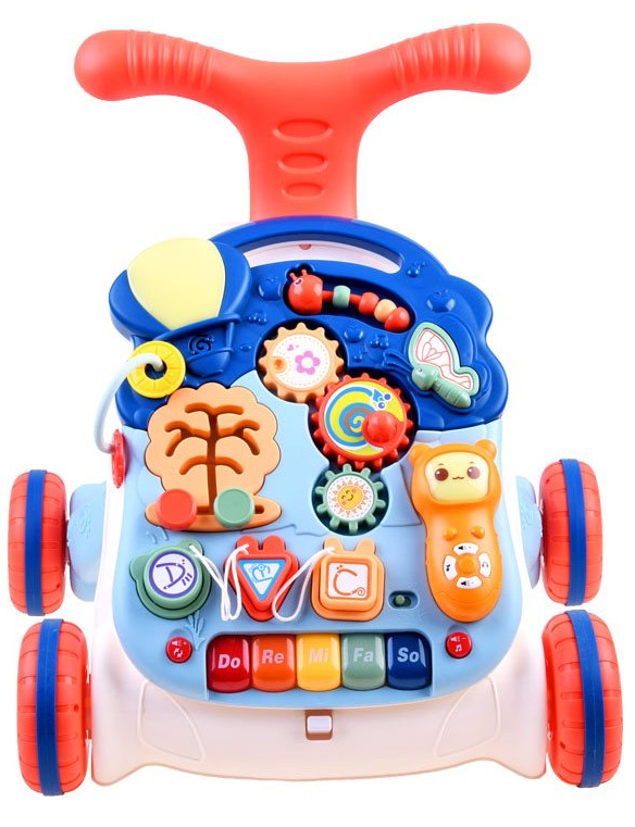 Interaktywny Chodzik Pchacz Panel Stolik Telefon Marka HappyBaby