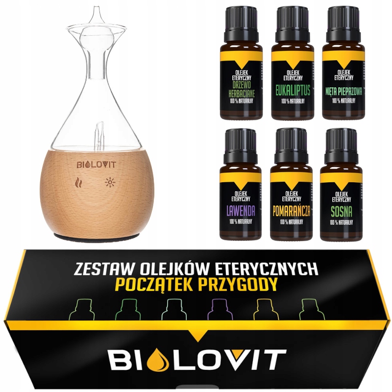 Aróma difuzér pre éterické oleje sada olejov na začiatok dobrodružstva
