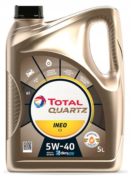 

Total Quartz Ineo C3 5W40 5L DEXOS2