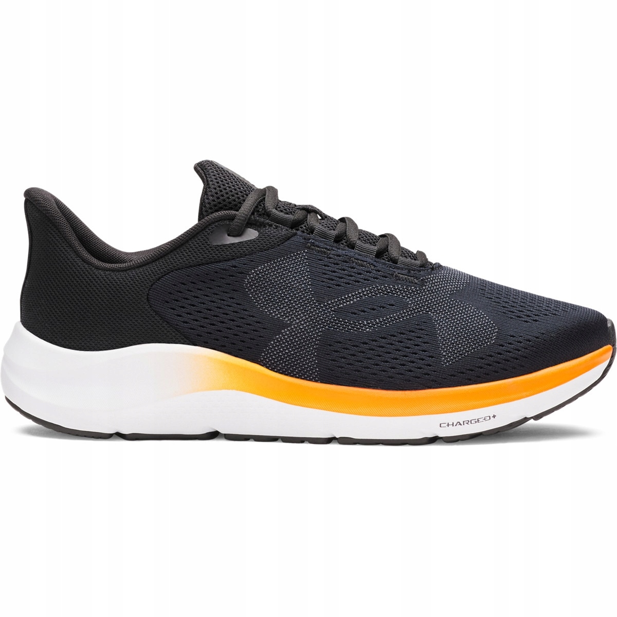 Meskie buty do biegania Under Armour Charged Pursuit 4 Big Logo czarne 44.5