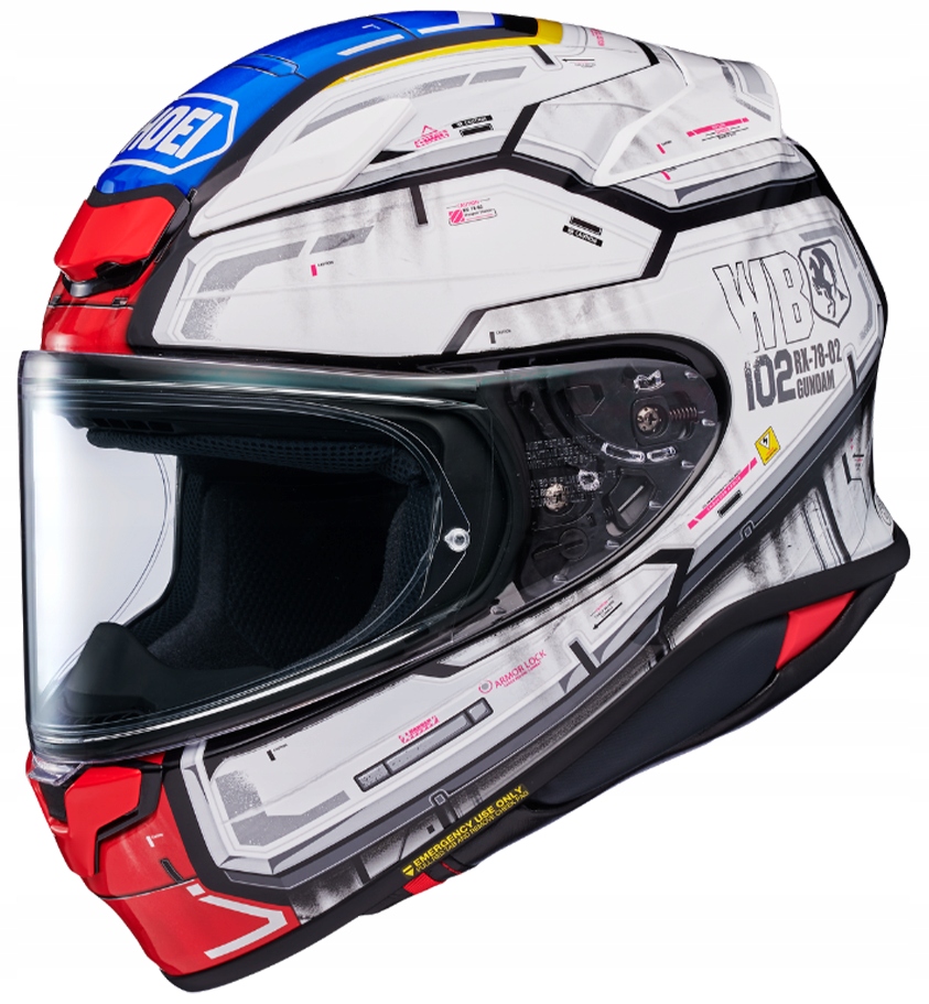 Shoei NXR2 Gundam TC-10 Integrálna Motocyklová Prilba