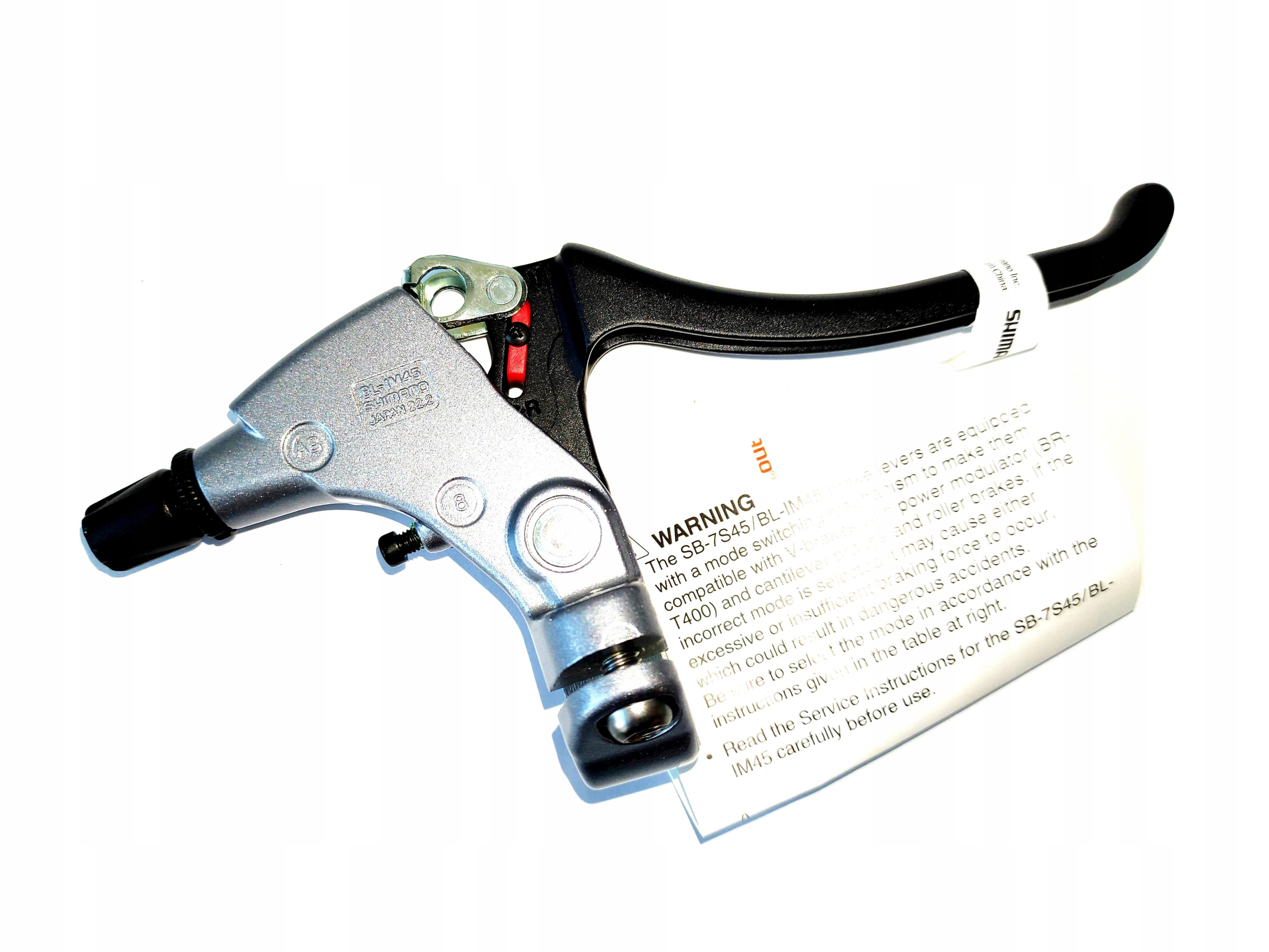 NOWA ORYGINALNA KLAMKA LEWA SHIMANO NEXUS BL-IM45 ALFINE JAPAN Marka Shimano