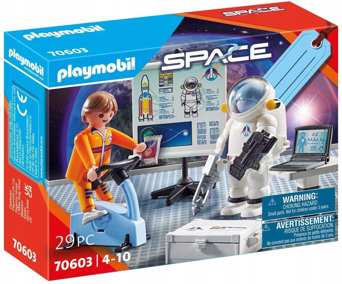 

Playmobil 70603 Zestaw Upominkowy Trening Astronau