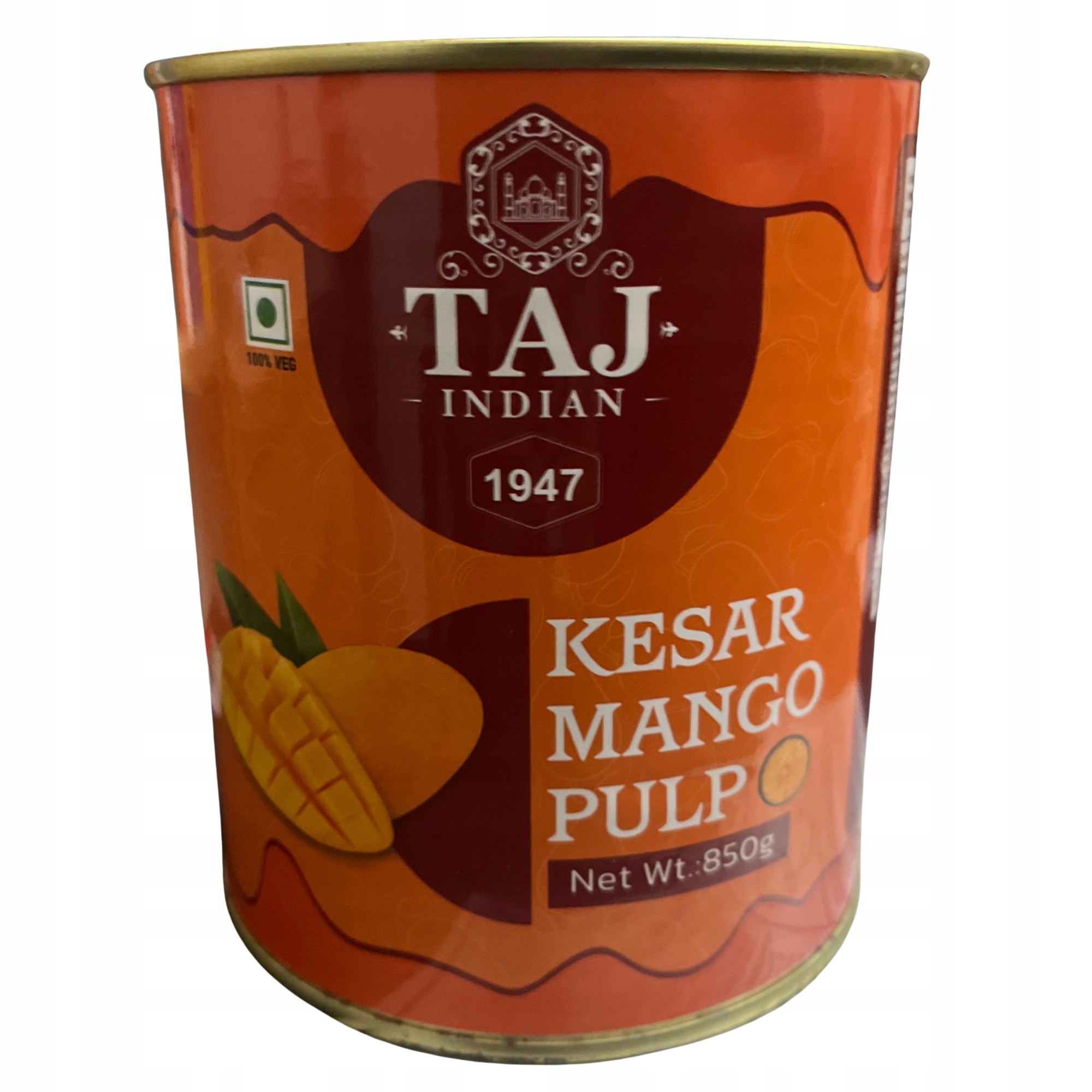 TAJ INDIAN 1947 KESAR MANGO PULP 850G
