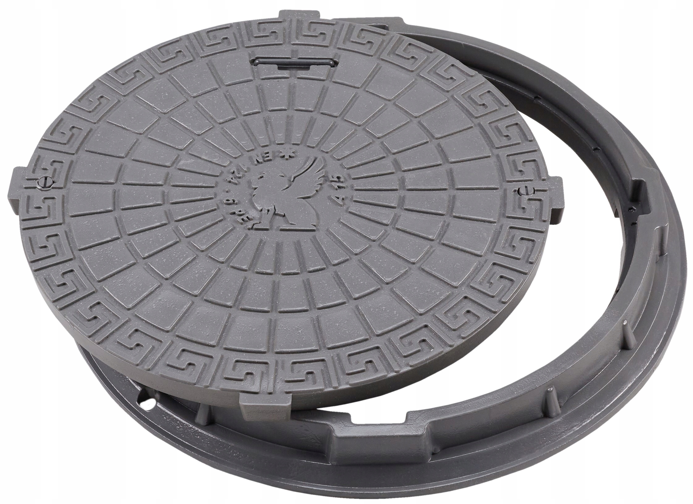 

Pokrywa Właz Do Szamba Studni 60/75 cm A15 Szary